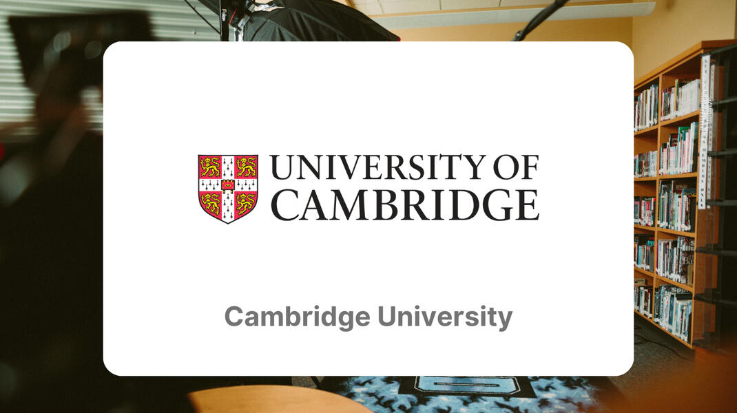 University Of Cambridge University Of Cambridge