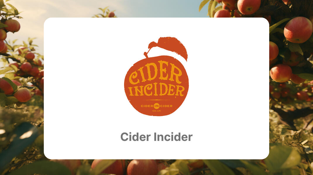 Cider Incider Cider Incider